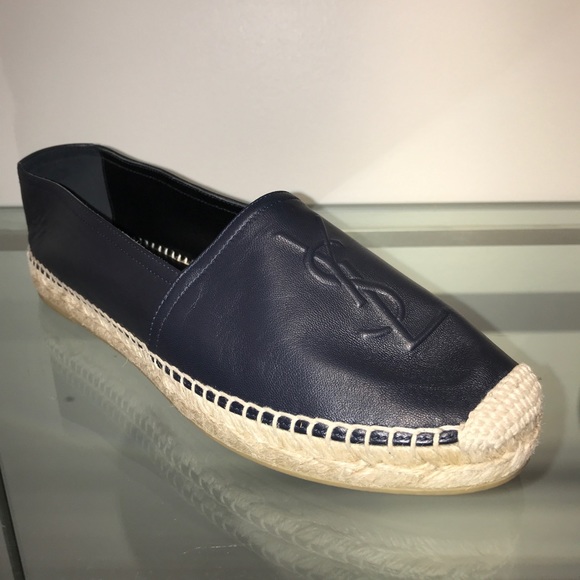 SAINT LAURENT YSL LOGO ESPADRILLE(SOLD through IG) - Picture 1 of 4